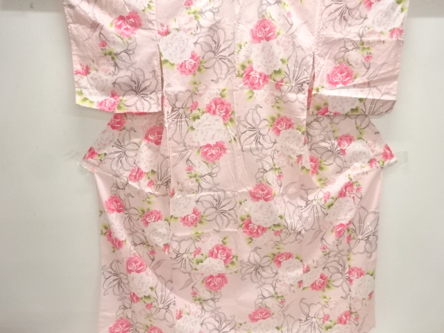 JAPANESE KIMONO / YUKATA / ROSE